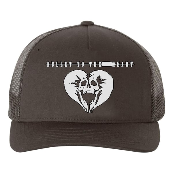 Image of Bullet To The Heart Trucker Hat 