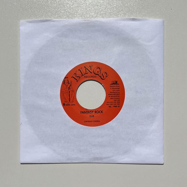 Image of JERRY HARRIS - FANTASY (FANTASY ROCK DUB) 7"