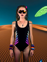 Image 1 of ZIG ZAG TRAX SWIMSUIT