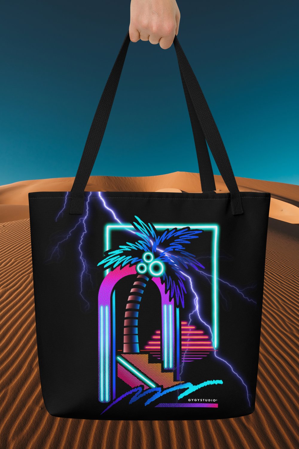 PALMTREE DREAMING BEACH BAG