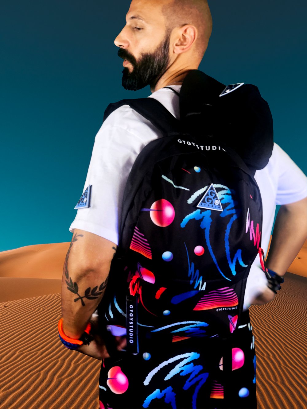 SYNTHWAVE SUNSHINE BACKPACK