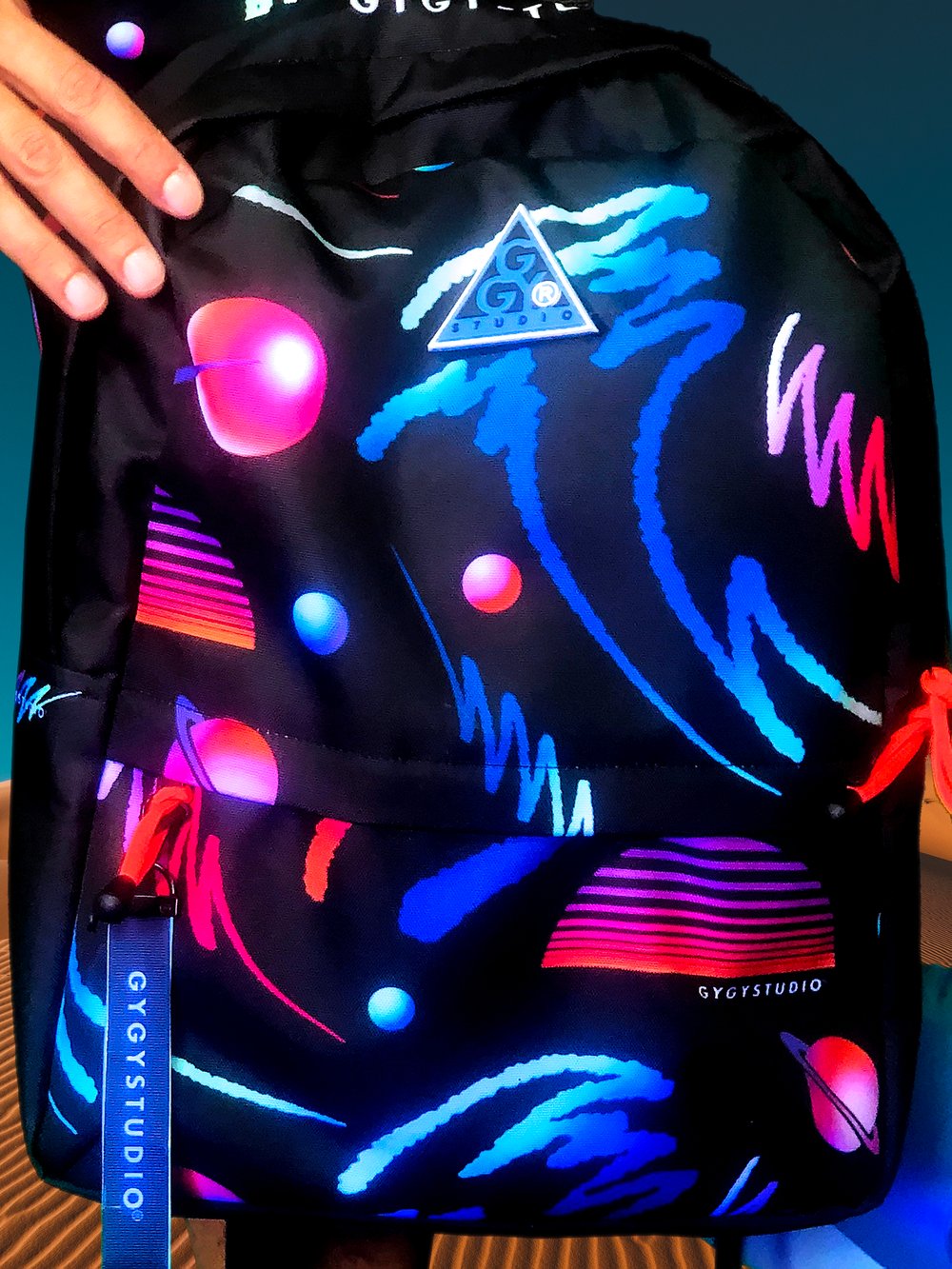 SYNTHWAVE SUNSHINE BACKPACK