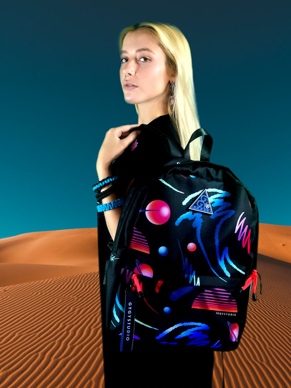 SYNTHWAVE SUNSHINE BACKPACK