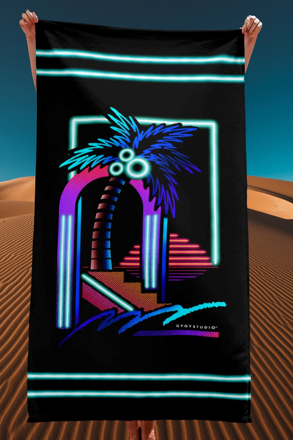 PALMTREE DREAMING TOWEL