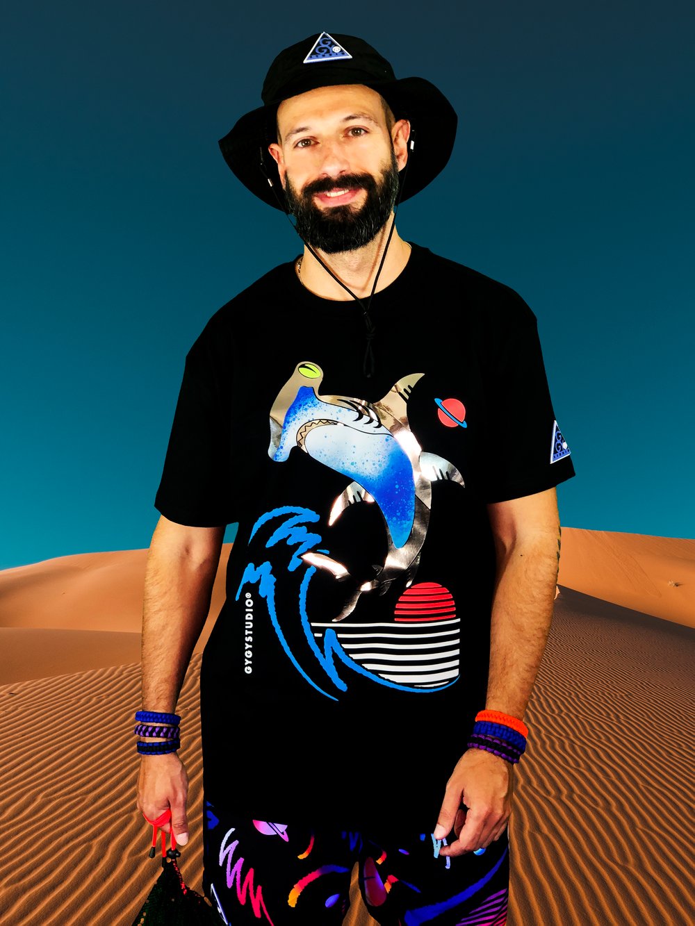 HAMMERHEAD METAL SHARK PREMIUM TSHIRT