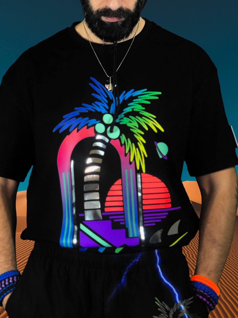 PALMTREE DREAMING PREMIUM TSHIRT