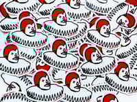 Pack of 10 Clown Soldier Stickers 