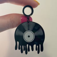 Melting Record Tunnel Dangles (sizes 4g-2")