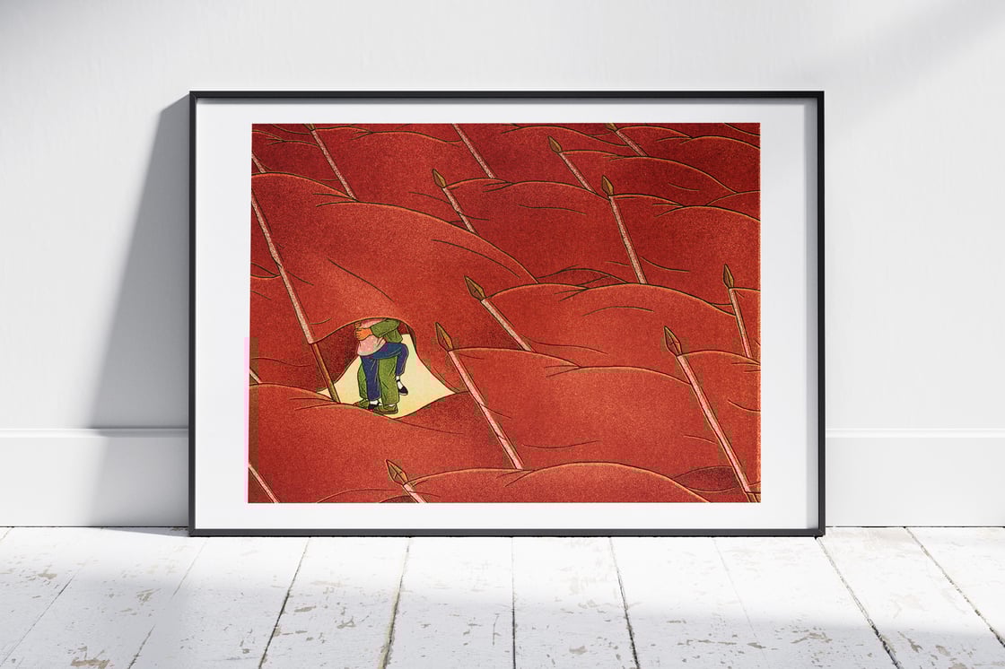 Image of Hard Like Water print