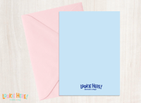 Image of Sofia Petrillo from the Golden Girls TV Show "Picture It..." Illustrated Birthday Card 4 by 6 Inch