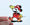 Image of Mickey-O Vinyl Sticker! Retro Video Game Art!