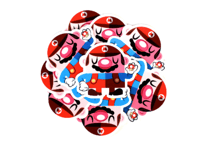 Image of It's-A-Me! Mario Vinyl Sticker! Retro Video Game Art!