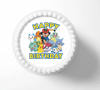 Pre-cut Birthday POKEMON Toppers / Cupcake Cookie Cake Edible Topper