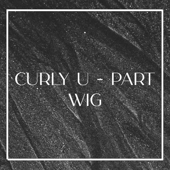 Image of CURLY U- PART WIG