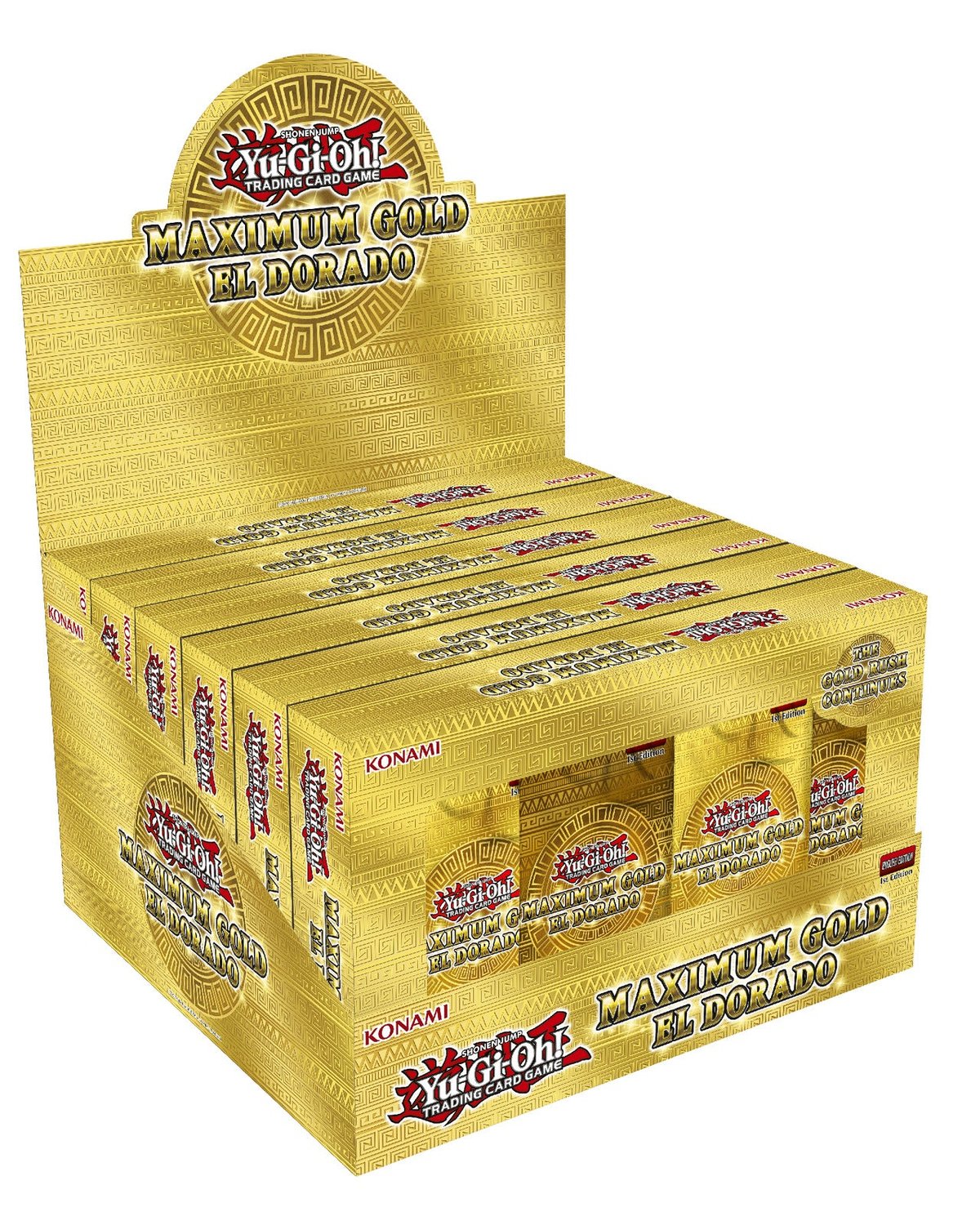 Image of Yugioh Maximum Gold El Dorado 6 Booster Box Display (24 Packs)