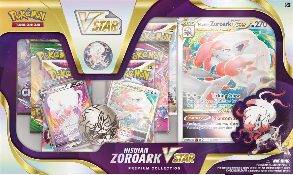 Image of POKÉMON TCG Zoroark VSTAR Premium Collection Box