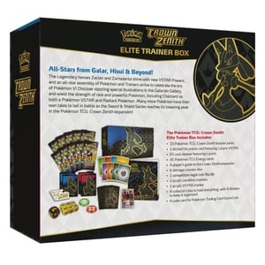 Image of Pokémon TCG: Crown Zenith Elite Trainer Box