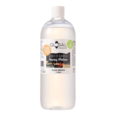 Image of Keep It Simple Pouring Medium by Global Colours- 1 Liter