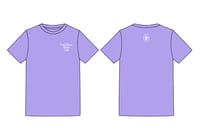 LocalHoops Moms Club Tee - Lavender/White