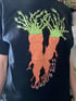 “two green thumbs” black t-shirt Image 3