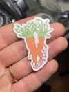 “two green thumbs” sticker