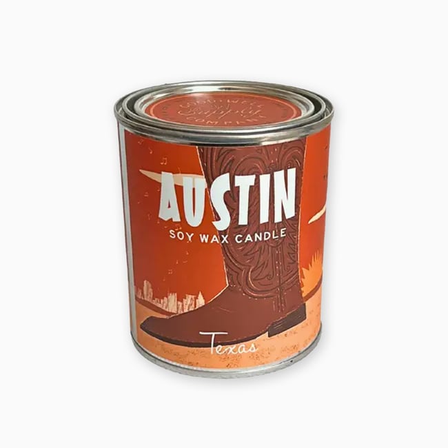 Austin Texas Soy Wax Candle