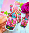 Sakura, Cherry Blossom Ramune | Holographic Sticker