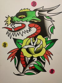 Dragon/Rose 