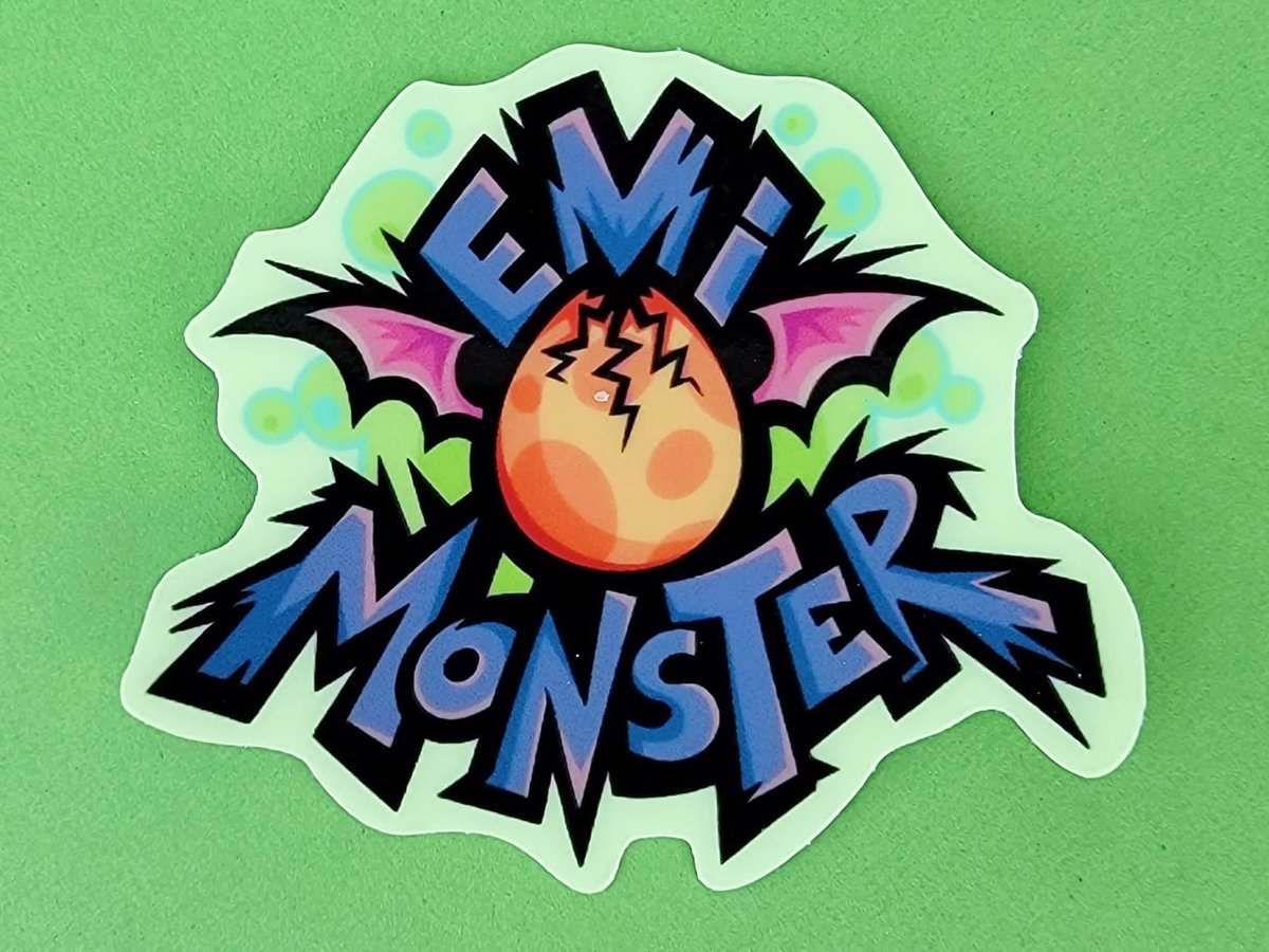 Image of 3pc Glow in the Dark sticker bundle