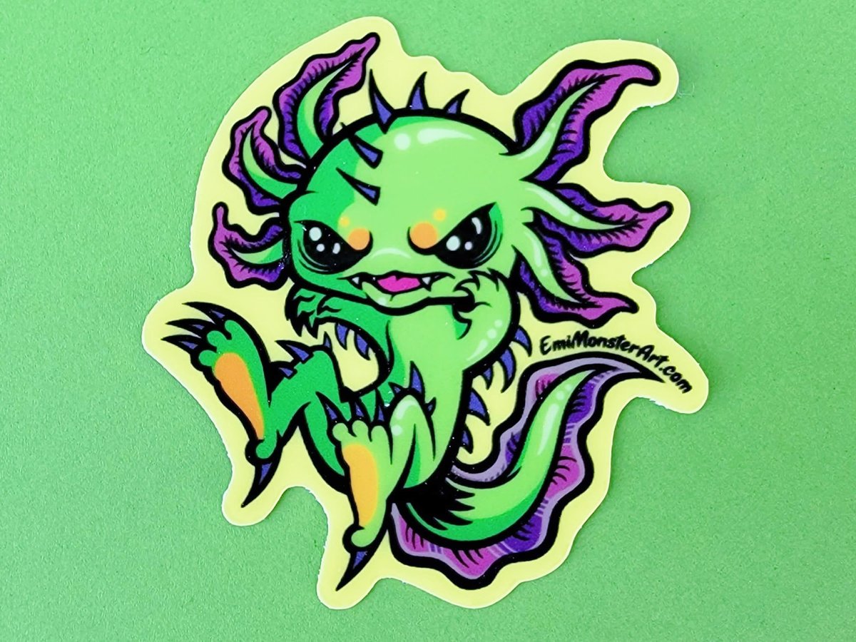 Image of 3pc Glow in the Dark sticker bundle