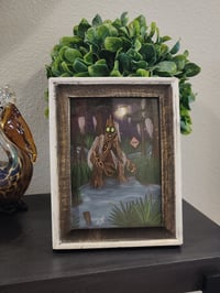 Image 2 of 5" x 7" Giclee Art Print - Cypress Swamp Monster
