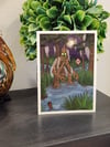 5" x 7" Giclee Art Print - Cypress Swamp Monster