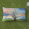 Swansong Splendor Throw Pillow