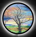 Swansong Splendor Illuminated Print