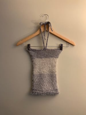 fuzzy halter