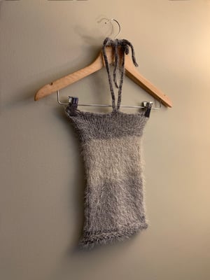 fuzzy halter