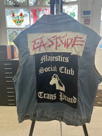 Image 1 of Majestics Social Club Trans Proud vest by Bug Davidson 