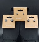 Shungite Studs