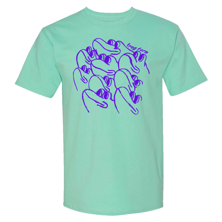 Image of frog farm t-shirt