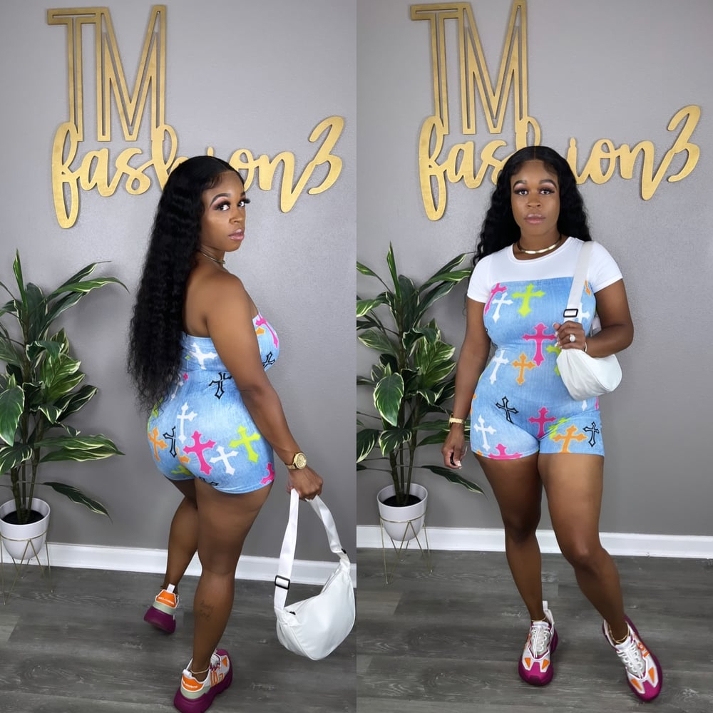 Image of Cross Over Jumpsuit