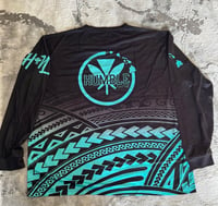 Image 2 of HN BLESSED MINT GREEN TRIBAL LONGSLEEVE