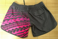 Image 2 of HN WOMENS PINK TRIBAL BOARDSHORTS