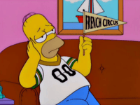 Image 4 of French Clowns- Iron on Patch