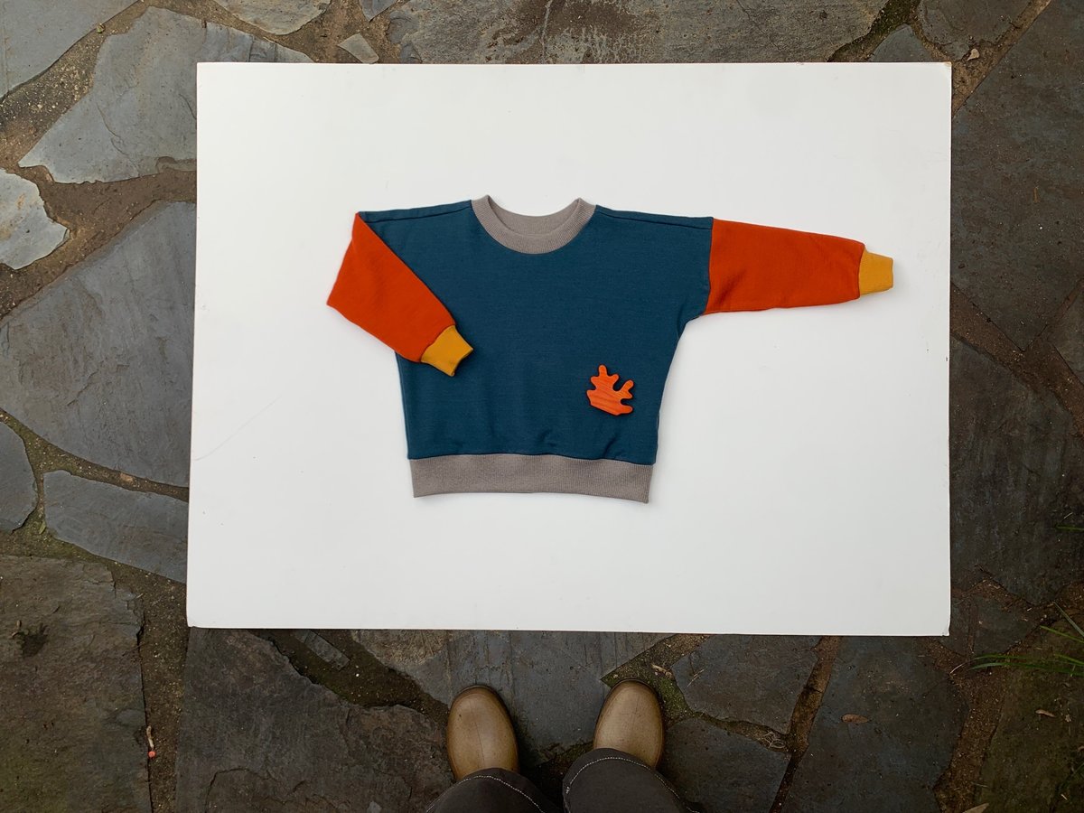 Image of MERINO ZERO WASTE SWEATER  #1