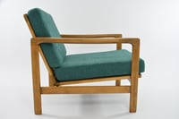 Image 2 of Fauteuil  BZ bouclette vert d'eau