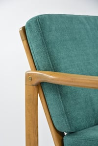 Image 4 of Fauteuil  BZ bouclette vert d'eau