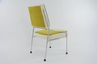 Image 2 of Fauteuils tricolores chromés 