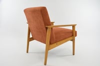 Image 4 of Fauteuil bouclette terracotta 