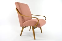 Image 1 of Fauteuils tchécoslovaques roses