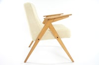 Image 2 of Fauteuil BUNNY velours cotelé